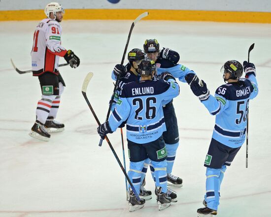 Хоккей. КХЛ. Матч "Сибирь" - "Авангард"