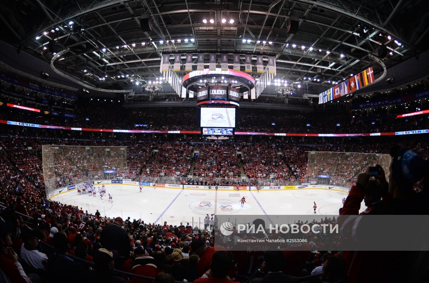 Хоккей. Молодежный ЧМ. Матч Канада - Россия