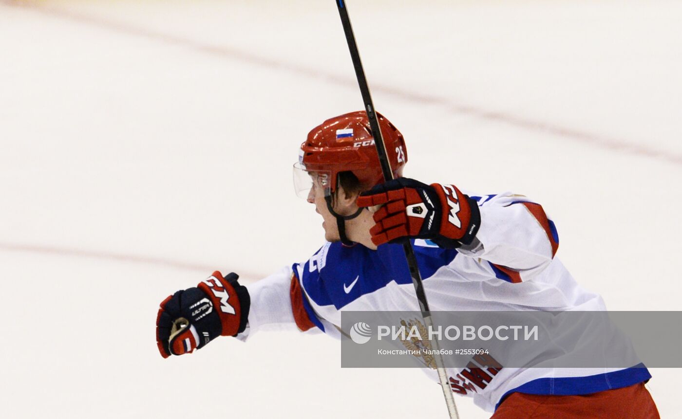 Хоккей. Молодежный ЧМ. Матч Канада - Россия
