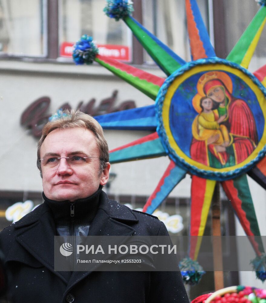 Рождественские мероприятия во Львове