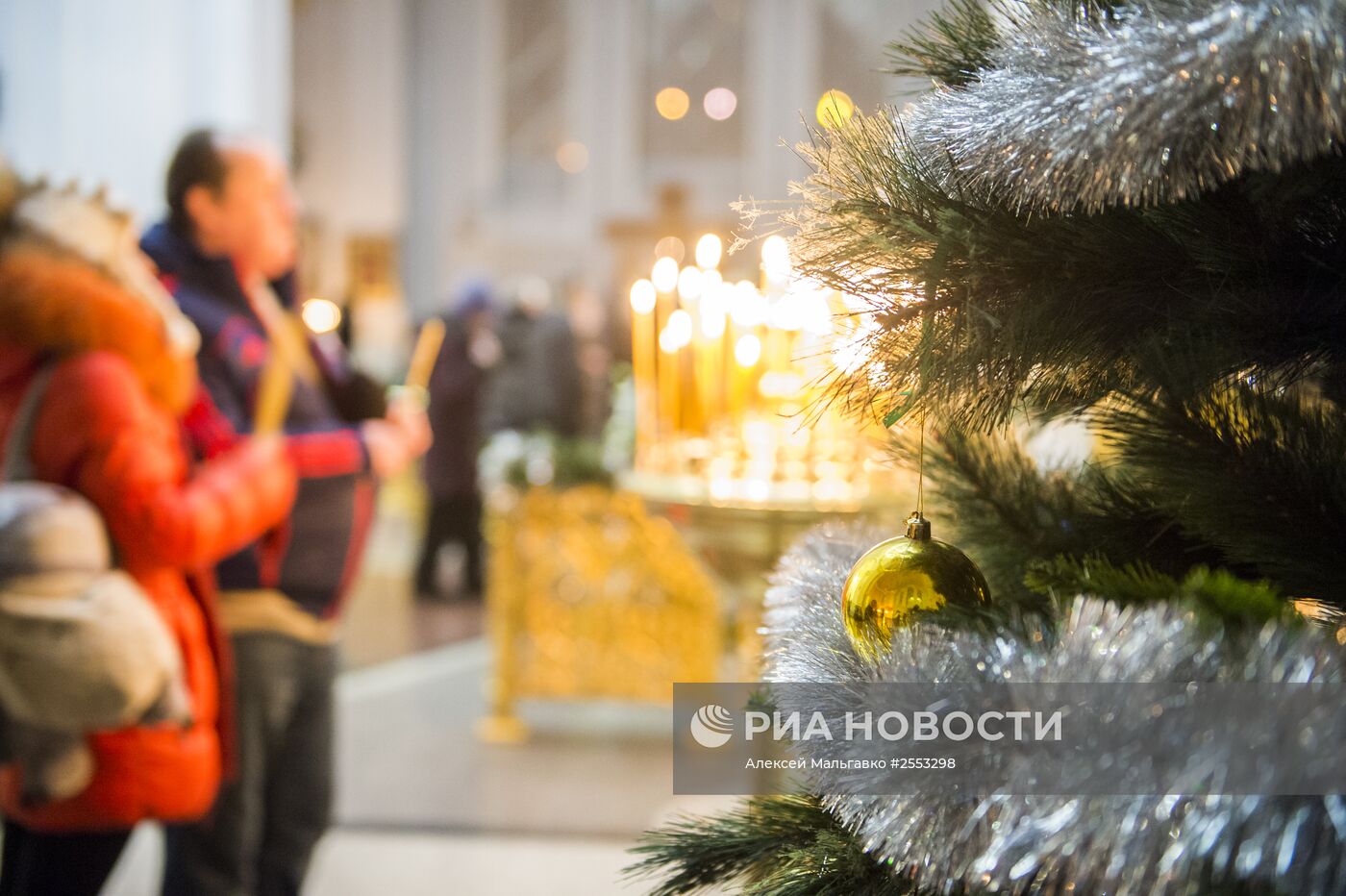 Празднование Рождества в Омске
