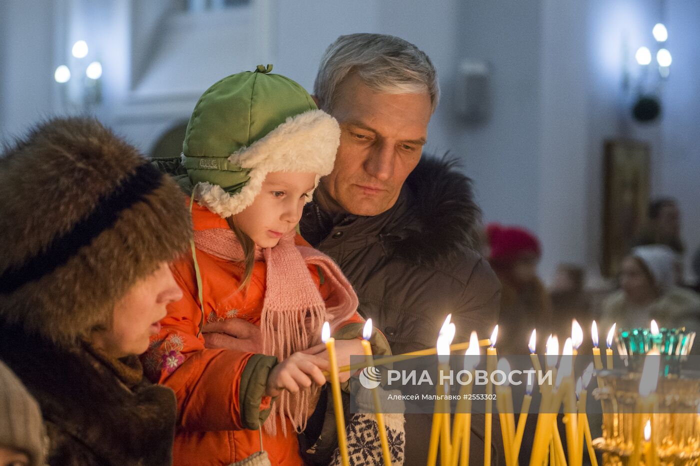 Празднование Рождества в Омске