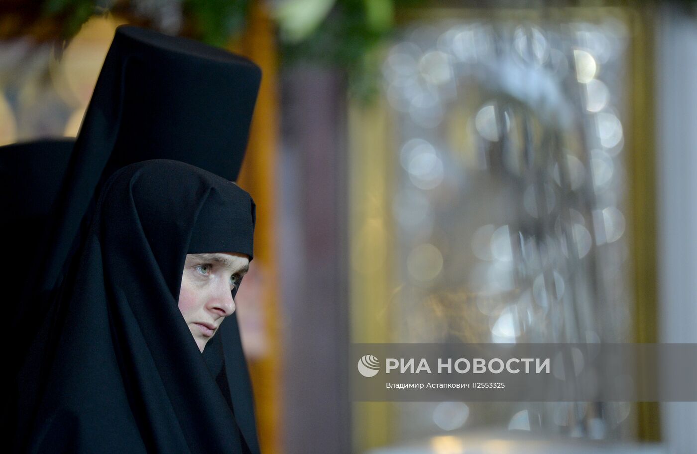 Рождественское богослужение в храме Христа Спасителя
