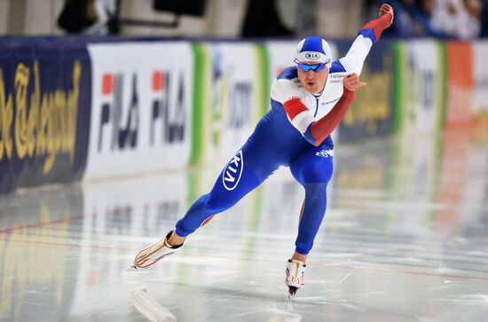 Конькобежный спорт. Чемпионат Европы. Первый день