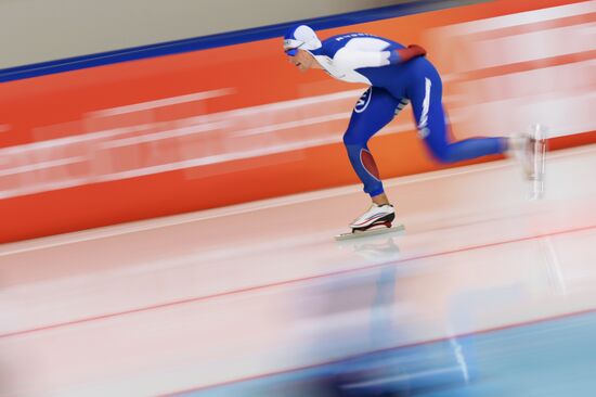 Конькобежный спорт. Чемпионат Европы. Первый день