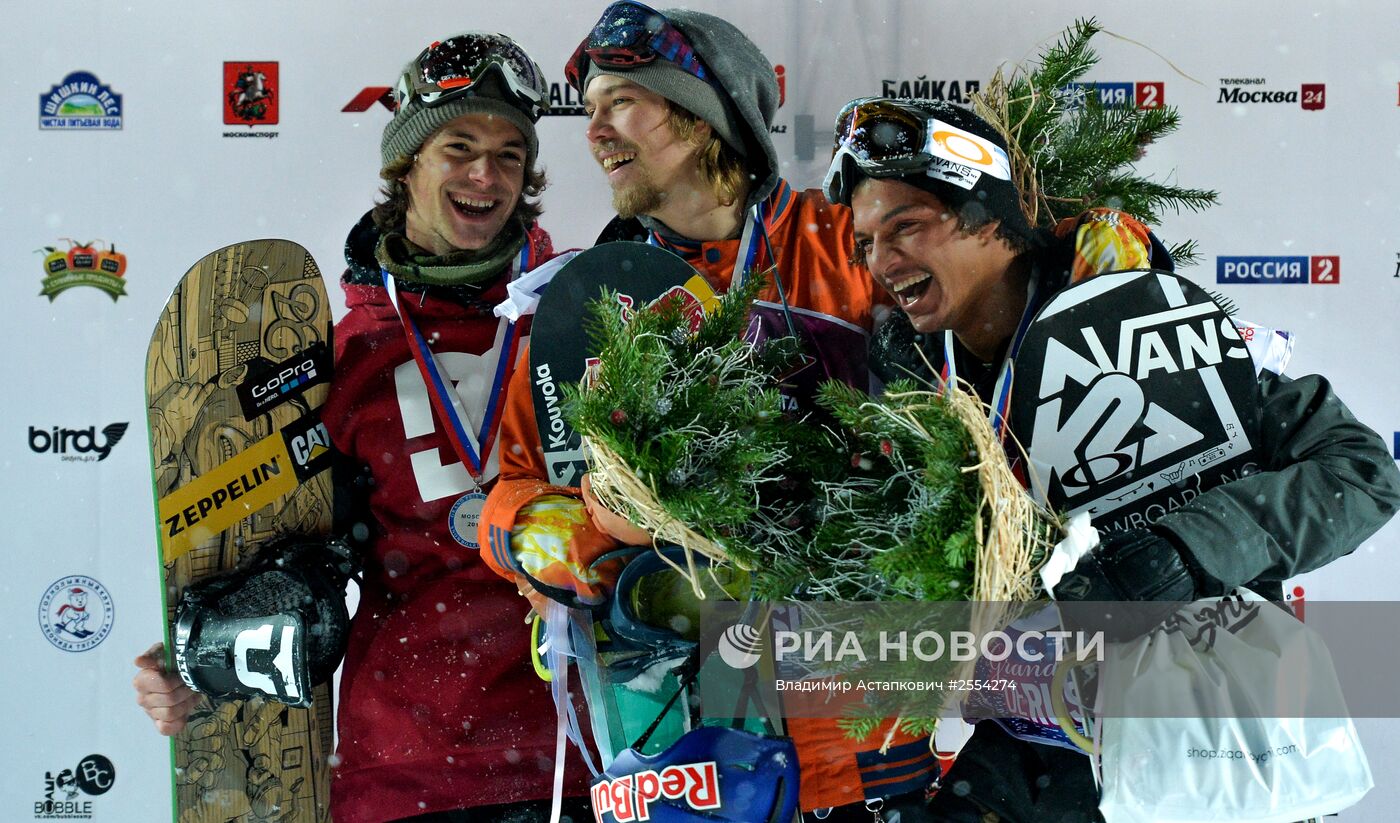 Мировой тур по сноуборду Grand Prix de Russie