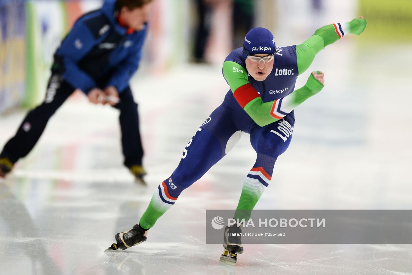 Конькобежный спорт. Чемпионат Европы. Второй день