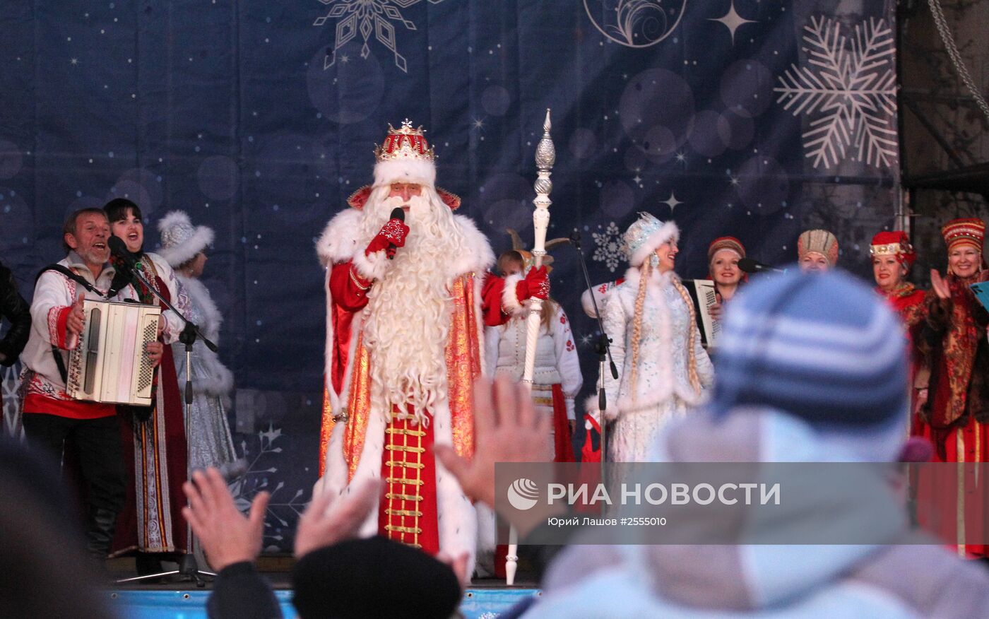Дед Мороз посетил Крым