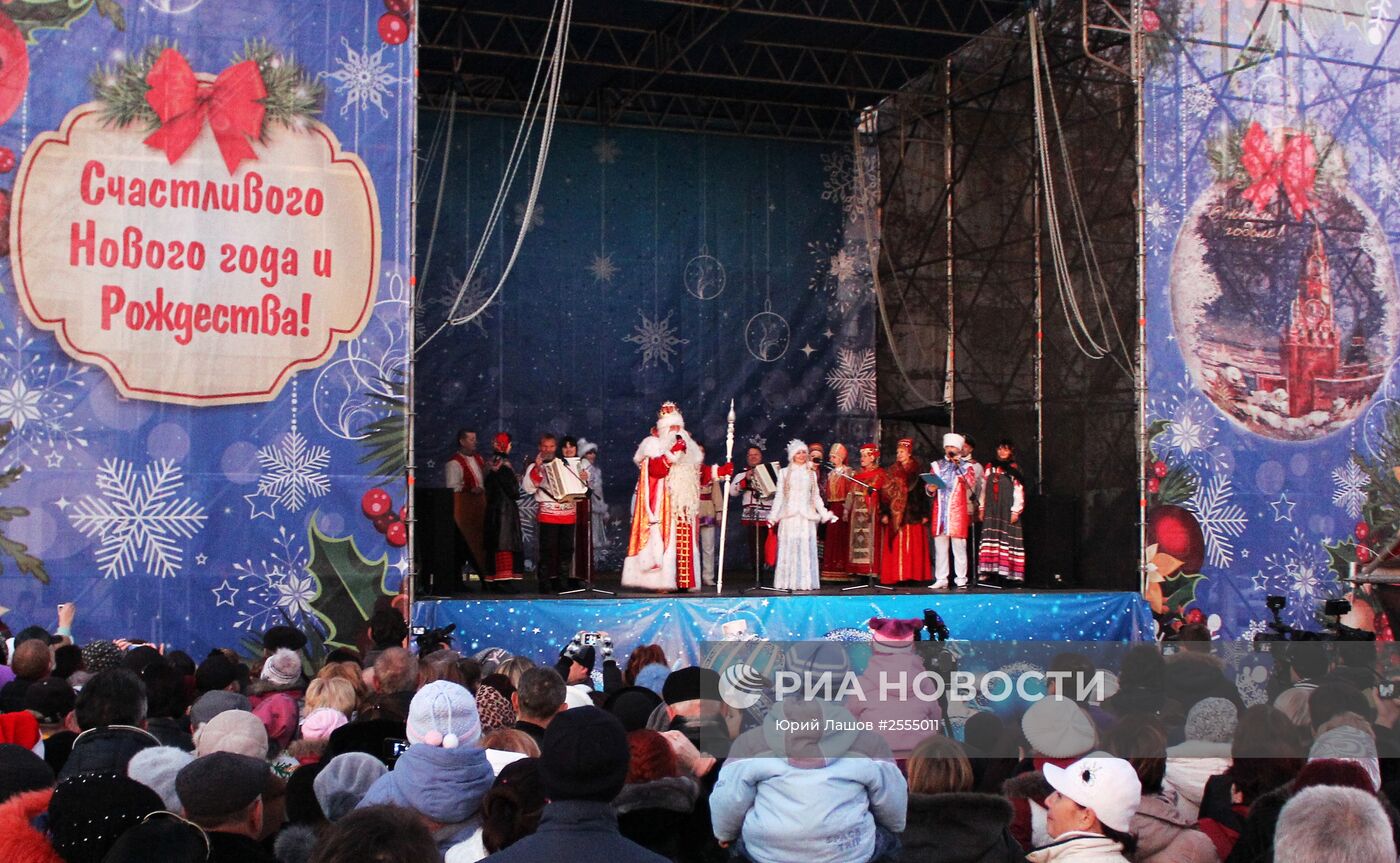Дед Мороз посетил Крым