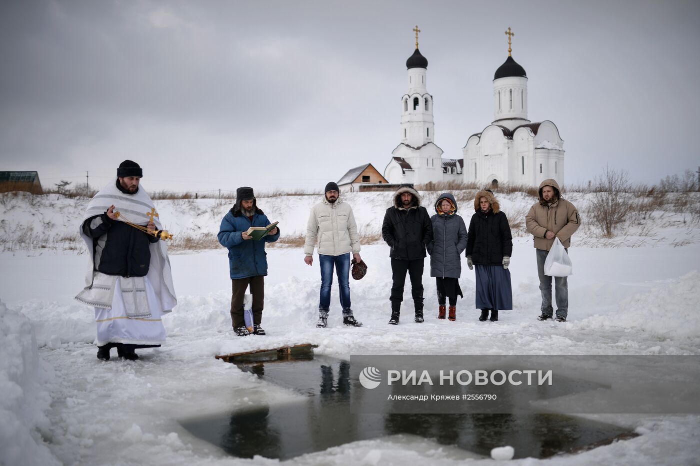 Освящение воды в Крещенский сочельник