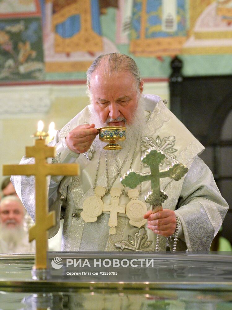 Патриаршее служение в храме Христа Спасителя