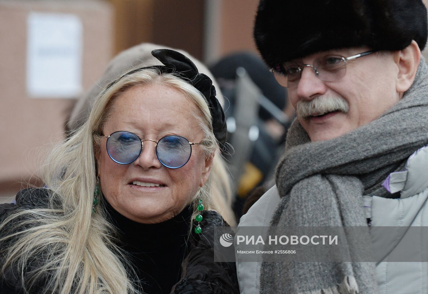 Церемония открытия мемориальной доски Наталье Кончаловской