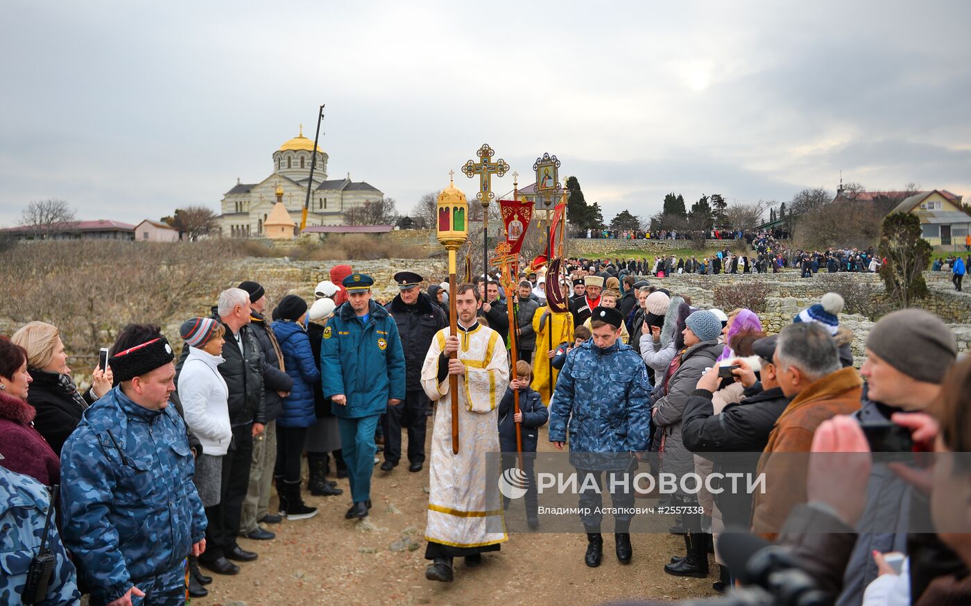 Праздник Крещение Господне в Севастополе