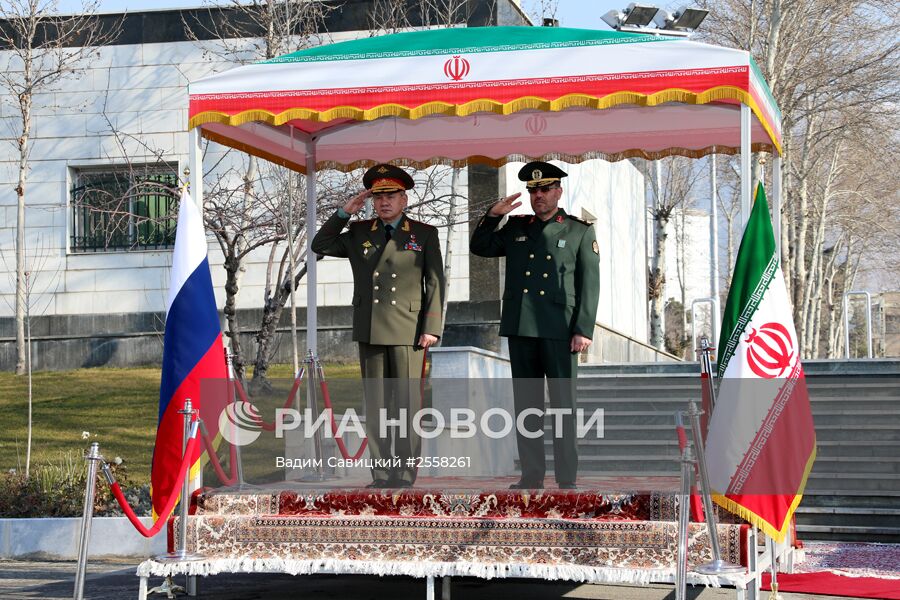Визит министра обороны РФ Сергея Шойгу в Иран