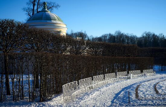 Царскосельский парк в Санкт-Петербурге