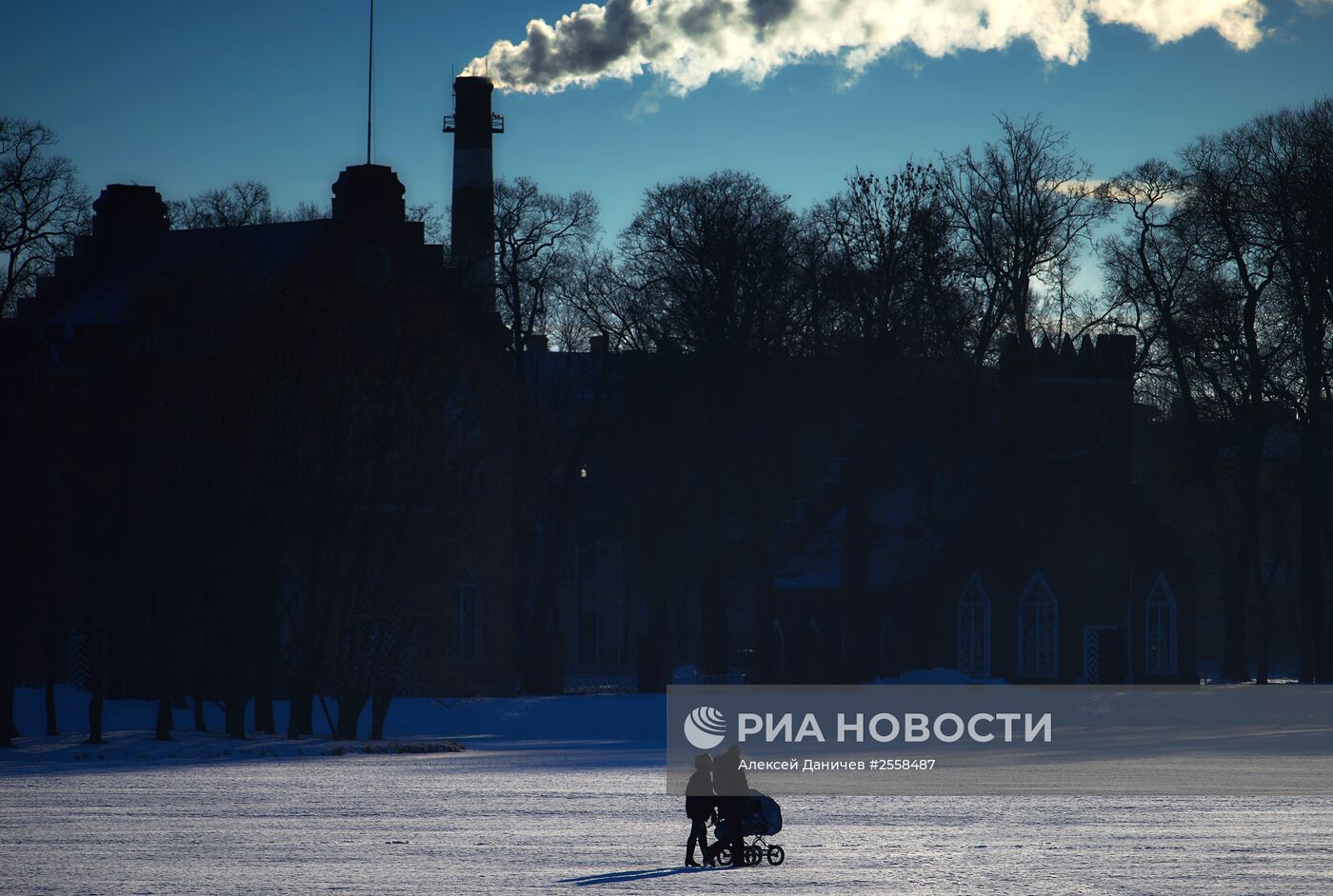 Царскосельский парк в Санкт-Петербурге