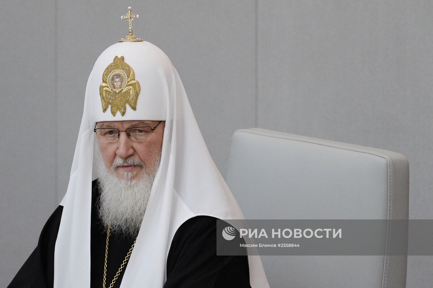Выступление патриарха Кирилла в Госдуме РФ