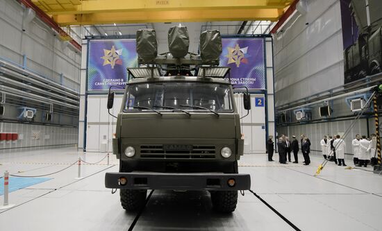Открытие нового испытательного комплекса Концерна "ПВО Алмаз-Антей"
