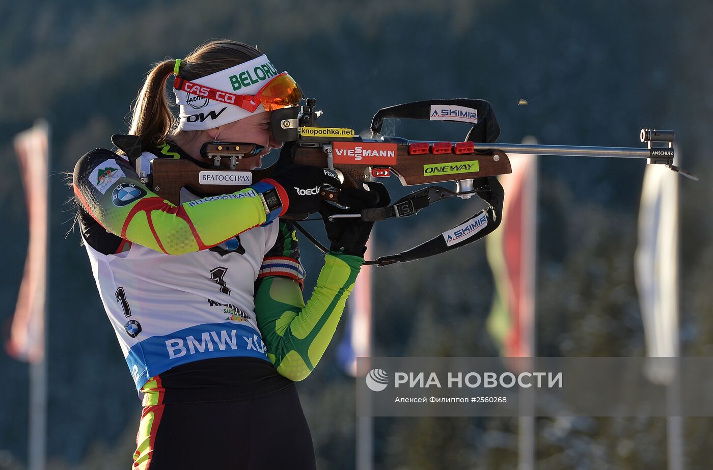 Биатлон. VI этап Кубка мира. Женщины. Гонка преследования