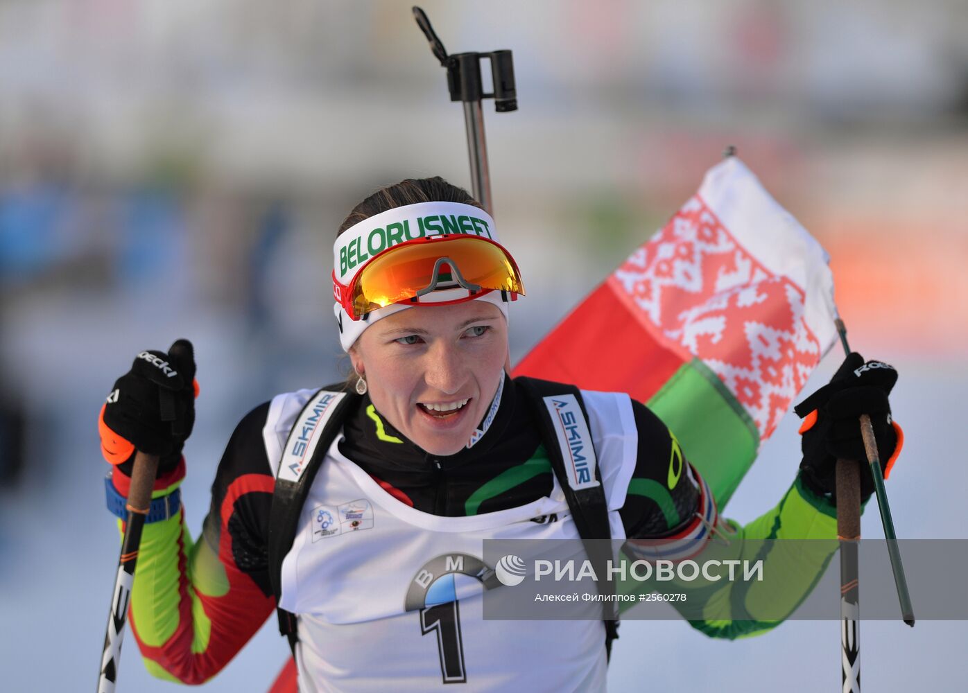 Биатлон. VI этап Кубка мира. Женщины. Гонка преследования