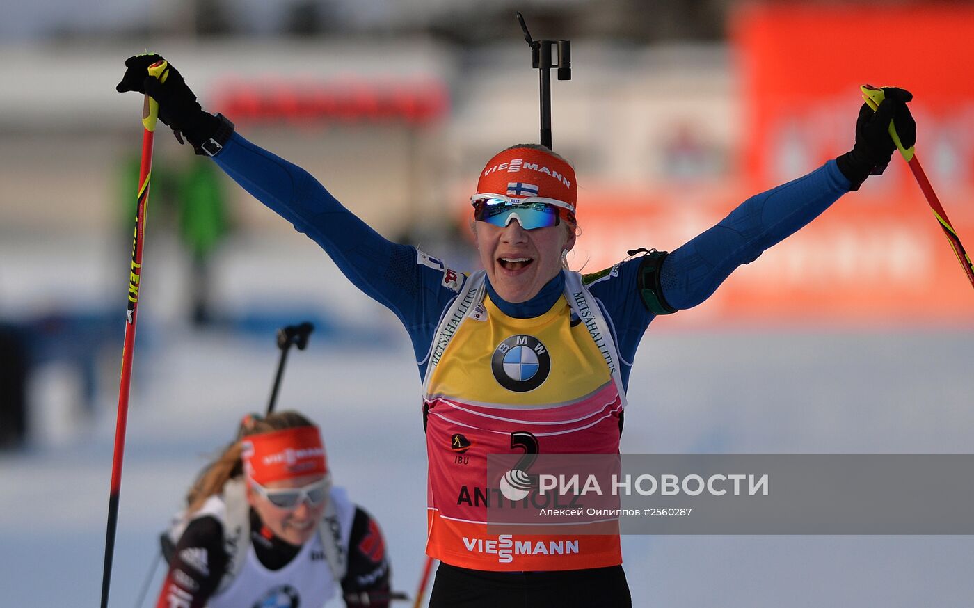 Биатлон. VI этап Кубка мира. Женщины. Гонка преследования