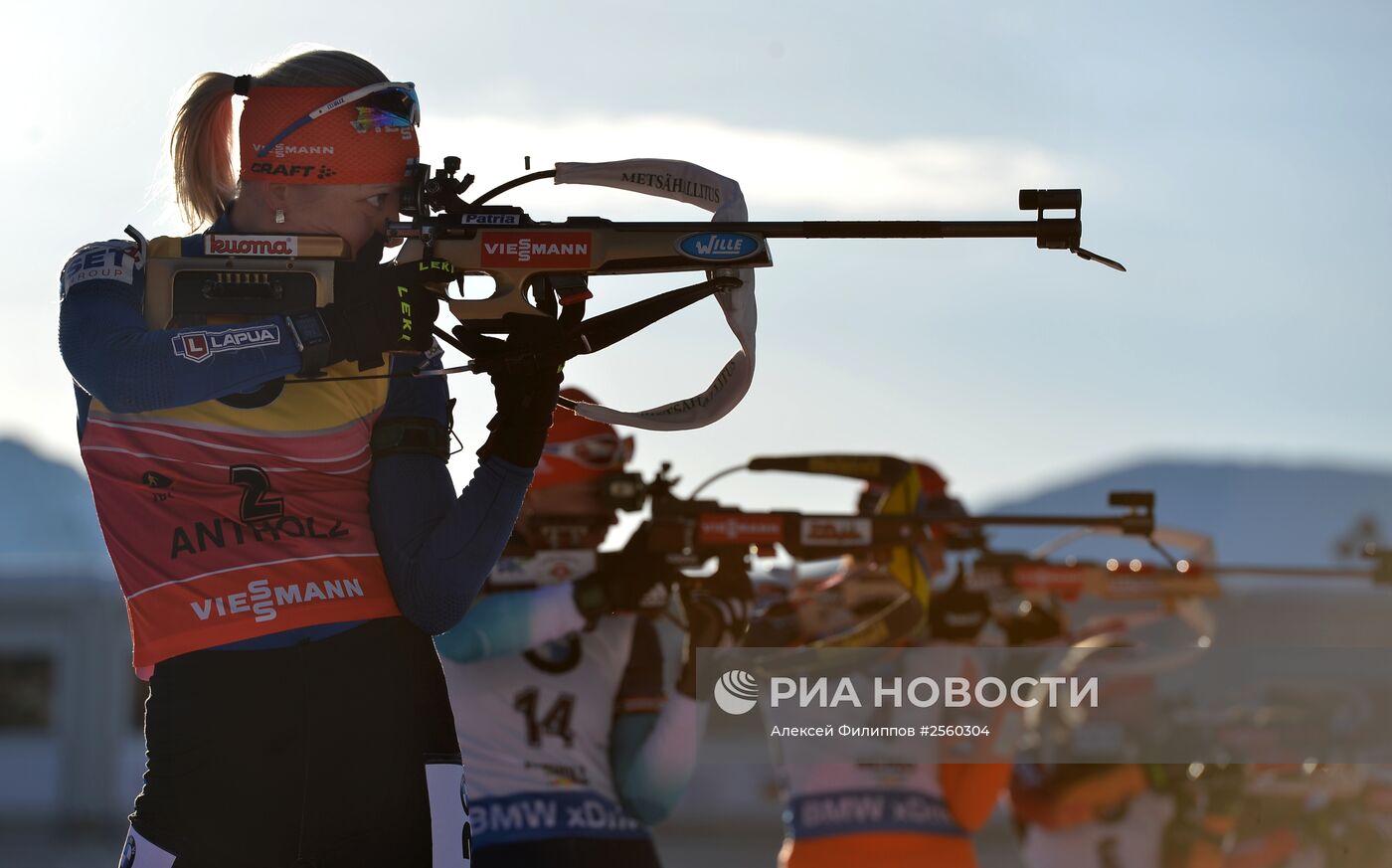 Биатлон. VI этап Кубка мира. Женщины. Гонка преследования