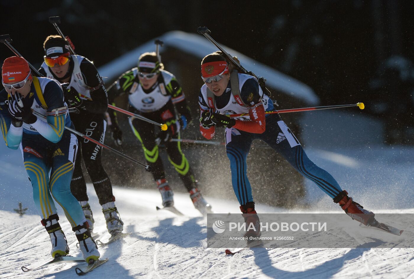 Биатлон. VI этап Кубка мира. Женщины. Гонка преследования