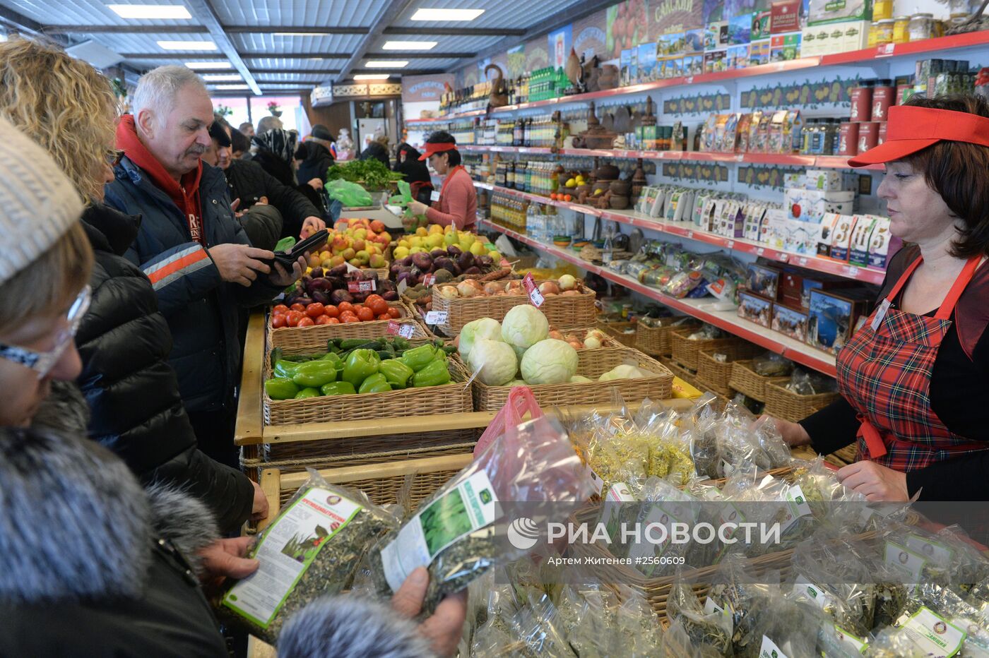 Первый магазин крымских товаров "Крымское подворье" открылся в Подмосковье