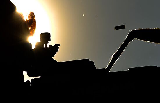 Биатлон. VI этап Кубка мира. Женщины. Эстафета