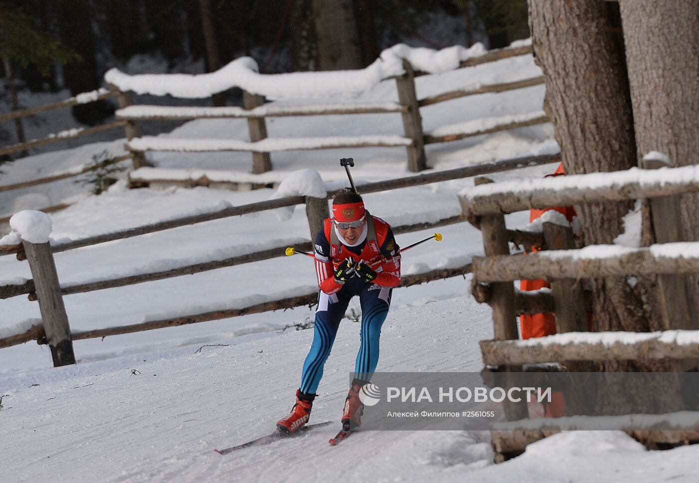Биатлон. VI этап Кубка мира. Женщины. Эстафета
