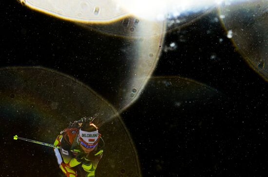 Биатлон. VI этап Кубка мира. Женщины. Эстафета