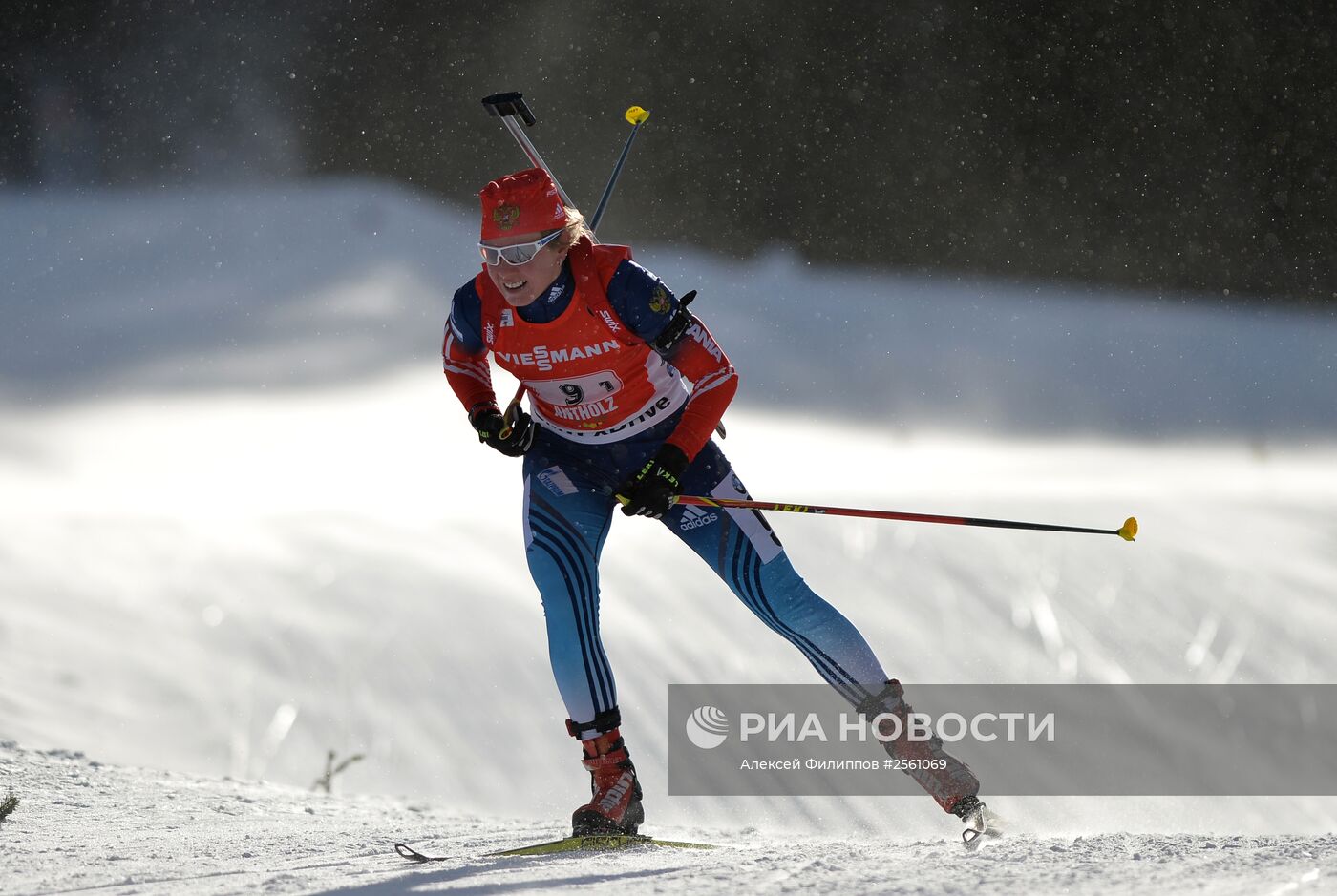 Биатлон. VI этап Кубка мира. Женщины. Эстафета