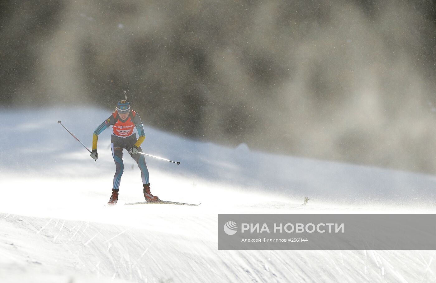 Биатлон. VI этап Кубка мира. Женщины. Эстафета