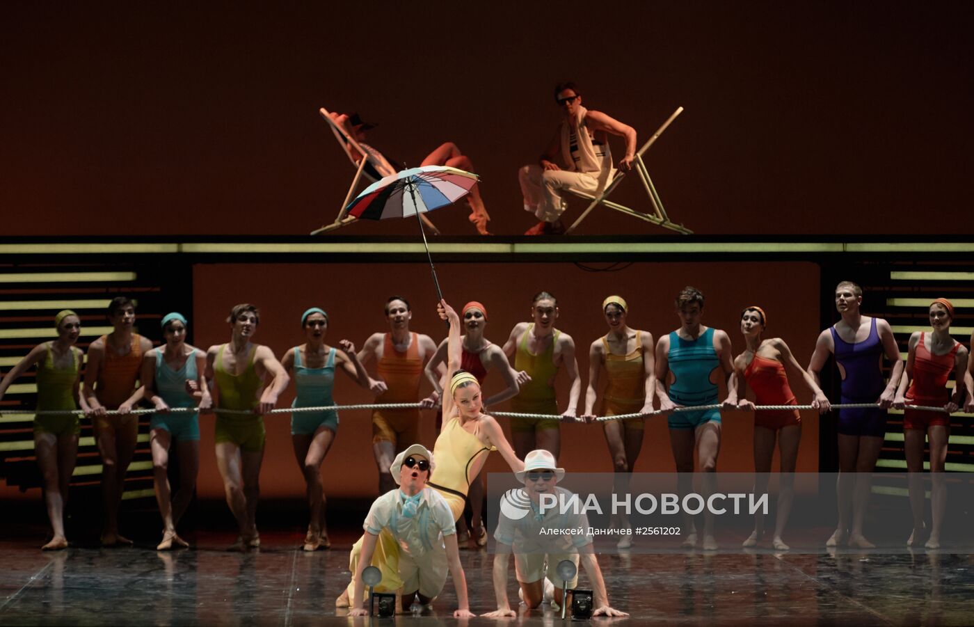 Генеральная репетиция балета Бориса Эйфмана "Up & Down"