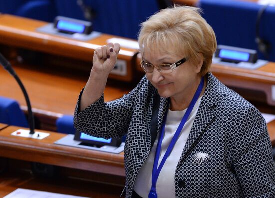 Участие председателя Государственной Думы С.Е.Нарышкина в сессии ПАСЕ