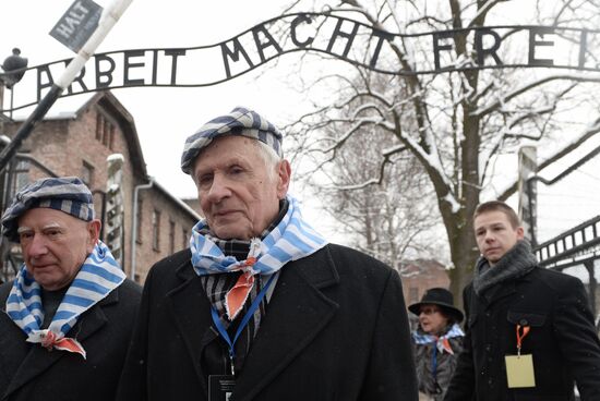 70-летие освобождения концентрационного лагеря Аушвиц-Биркенау