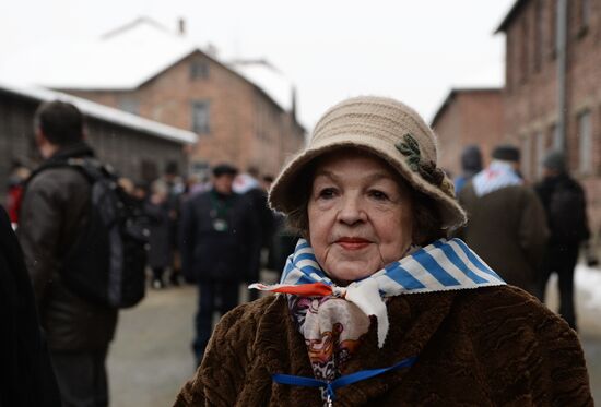 70-летие освобождения концентрационного лагеря Аушвиц-Биркенау