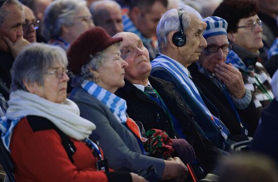 70-летие освобождения концентрационного лагеря Аушвиц-Биркенау