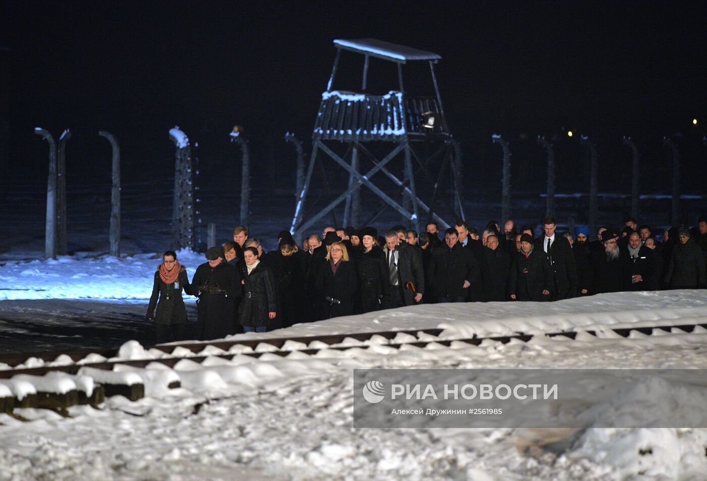 70-летие освобождения концентрационного лагеря Аушвиц-Биркенау