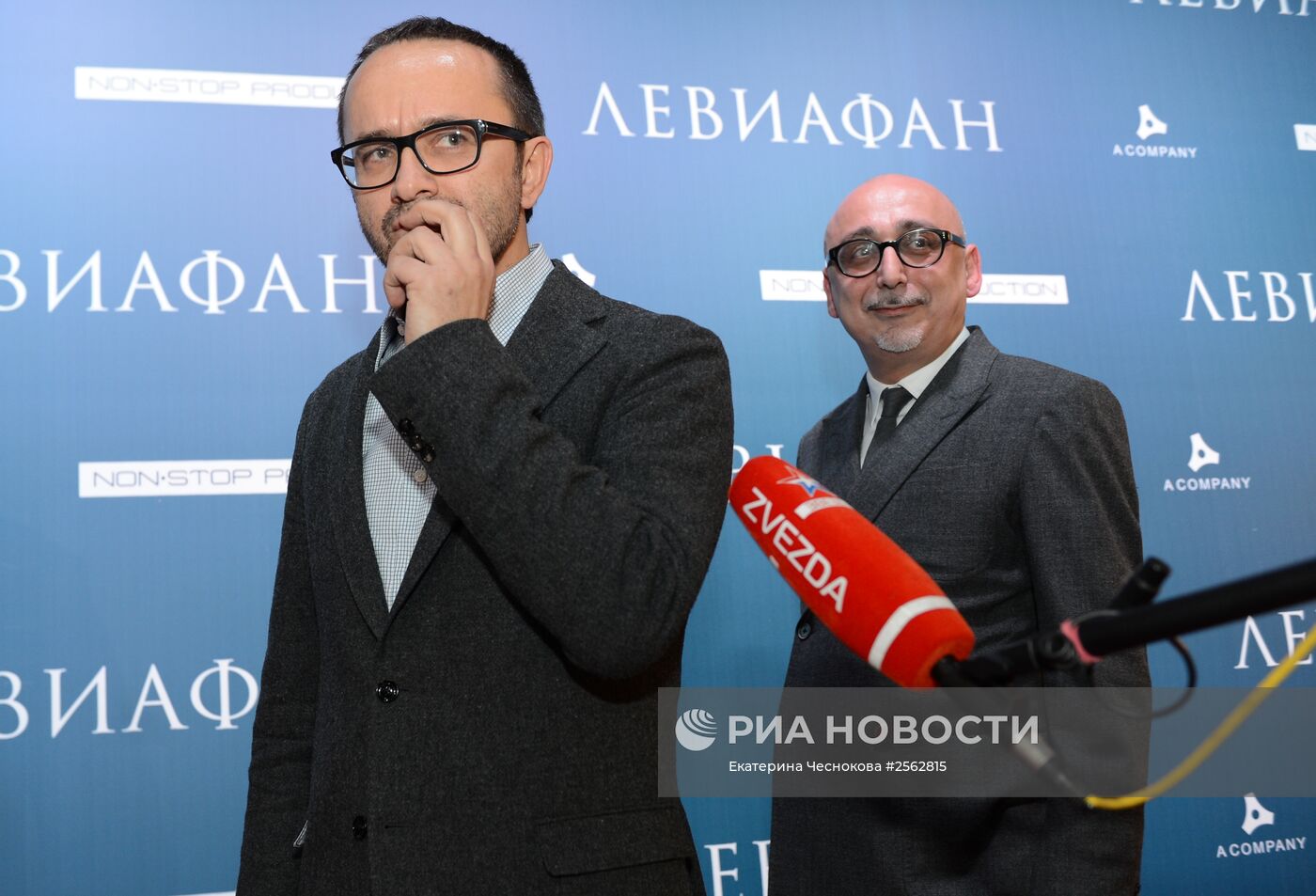 Премьера фильма "Левиафан" в Москве