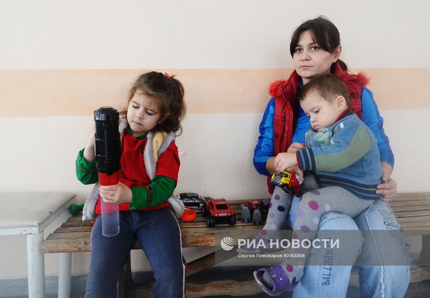 Пункт временного пребывания для беженцев с Украины