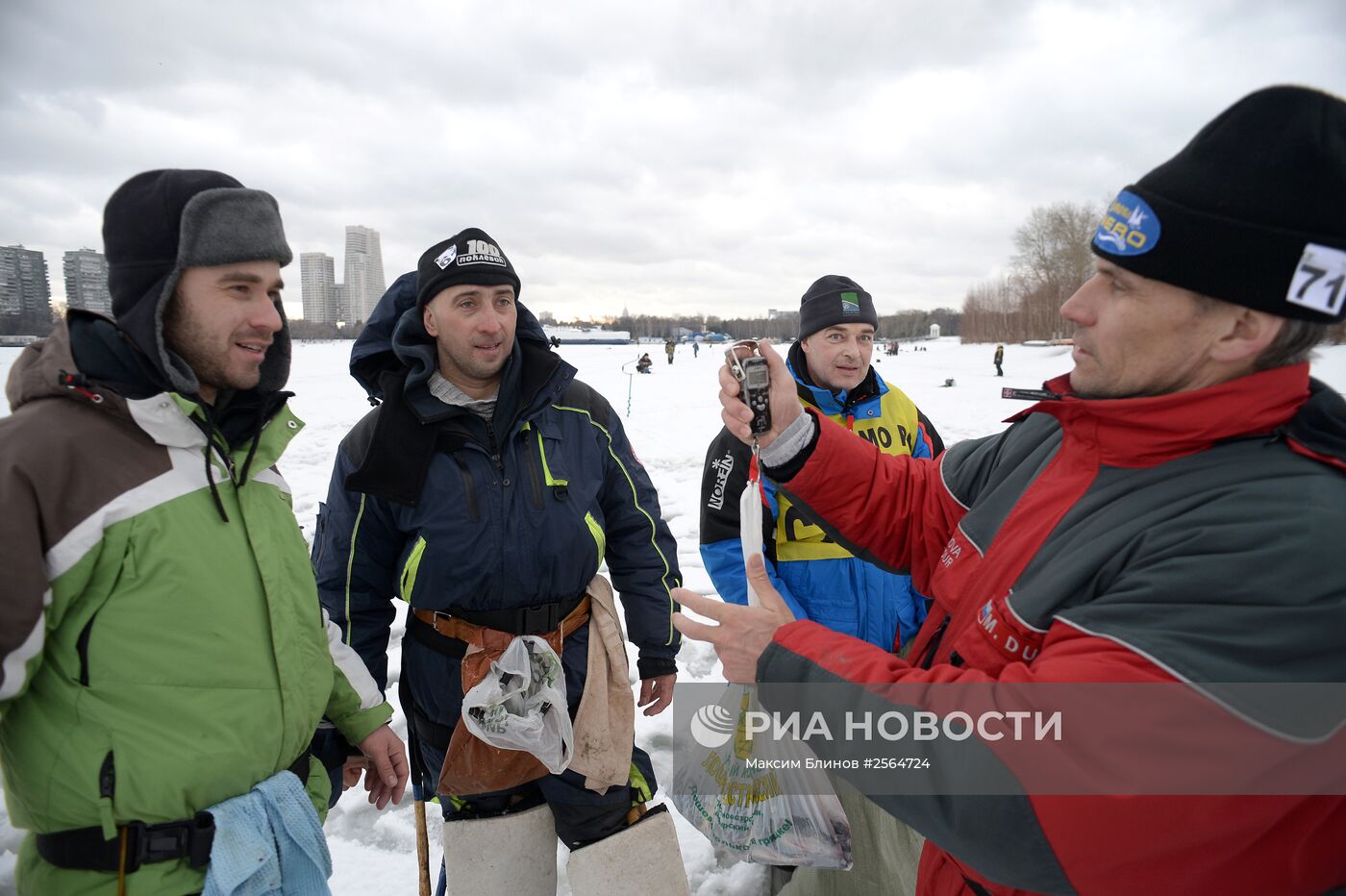 Ловля рыбы на Химкинском водохранилище