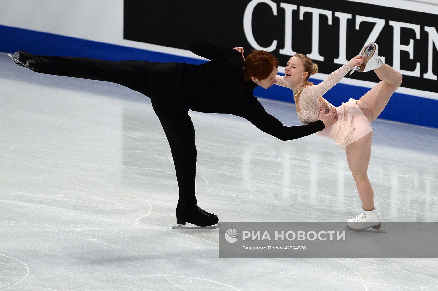 Фигурное катание. Чемпионат Европы. Пары. Произвольная программа
