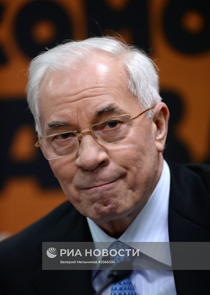 Пресс-конференция Николая Азарова, посвященная выходу его книги "Украина на перепутье"