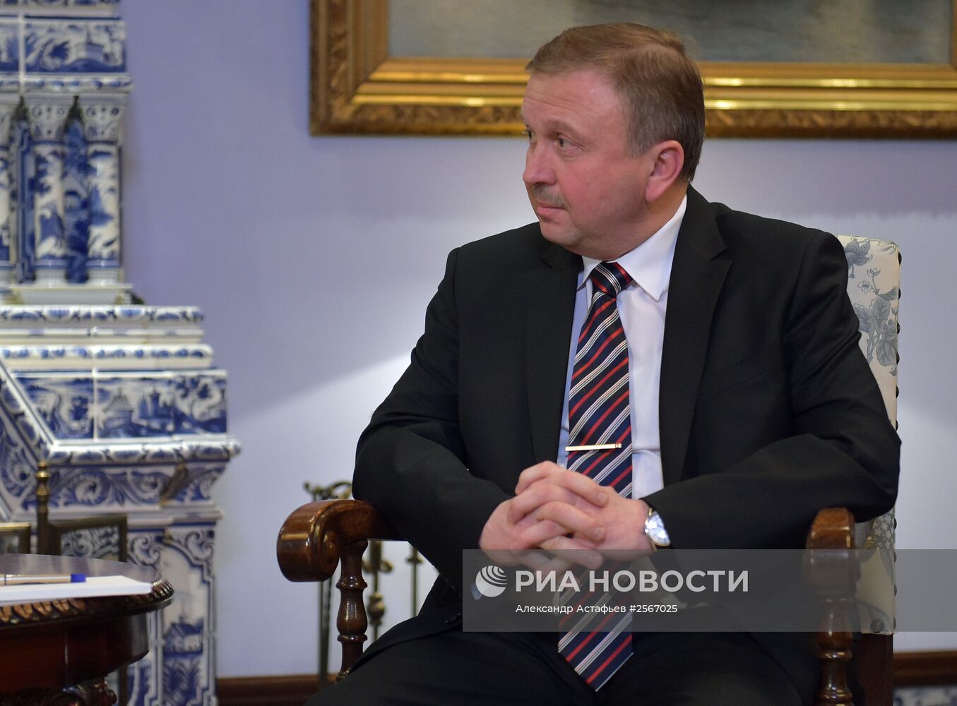 Премьер-министр РФ Д.Медведев встретился с премьер-министром Белоруссии А.Кобяковым
