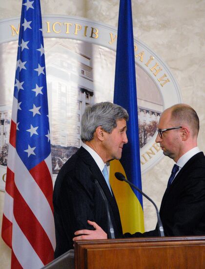 Визит Госсекретаря США Дж.Керри в Киев