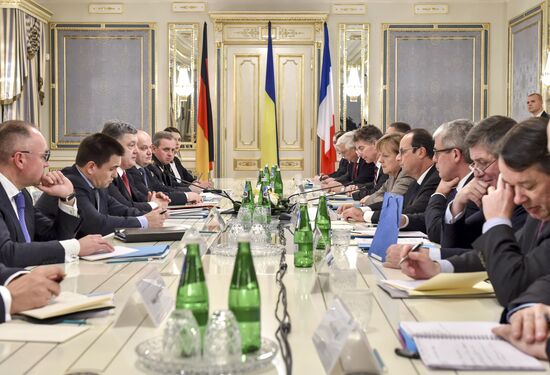 Визит руководителей Франции и Германии в Киев
