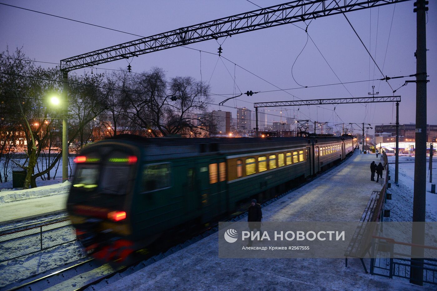 Возобновление движения пригородных поездов в регионах России