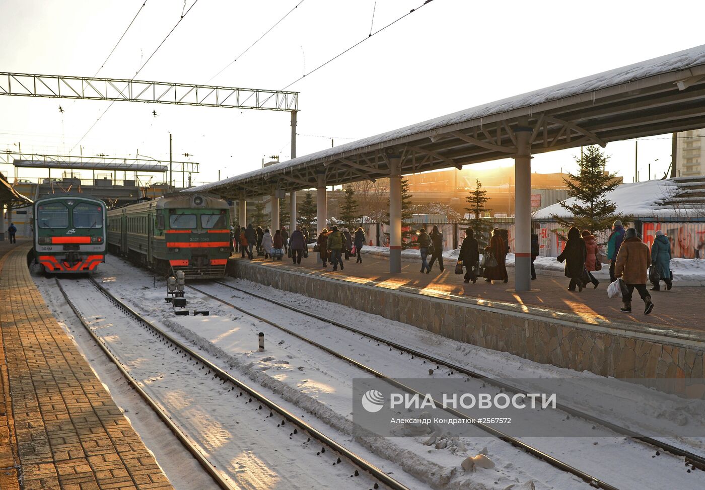 Возобновление движения пригородных поездов в регионах России