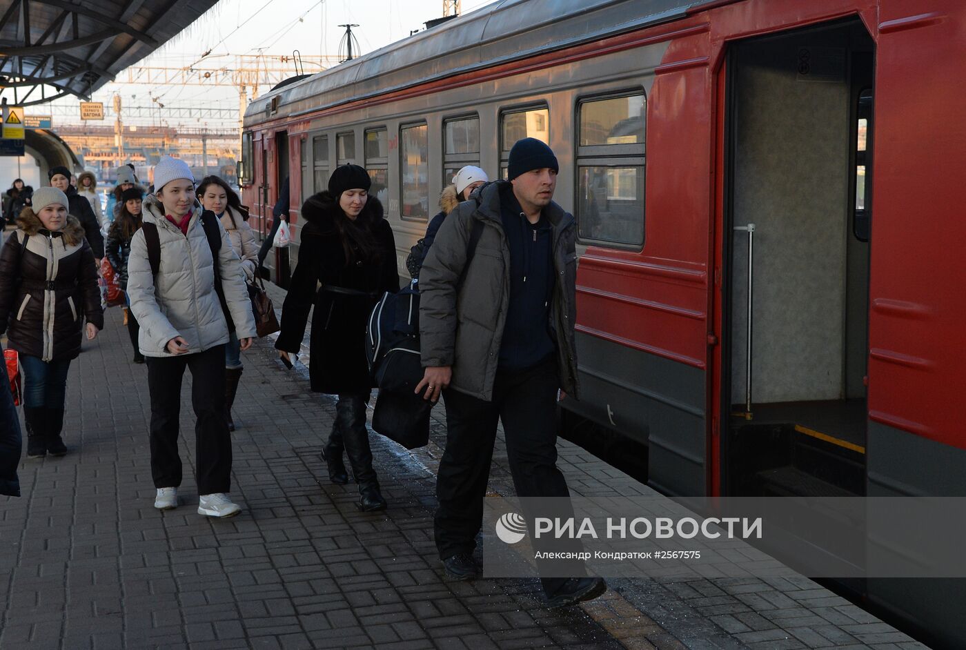 Возобновление движения пригородных поездов в регионах России